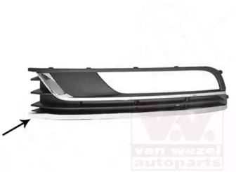 VAN WEZEL 5740593 -  Решетка вентилятора, буфер